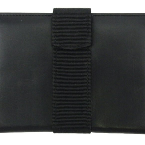 Salvatore Ferragamo passport case Vala Leather Authentic - Picture 2 of 8